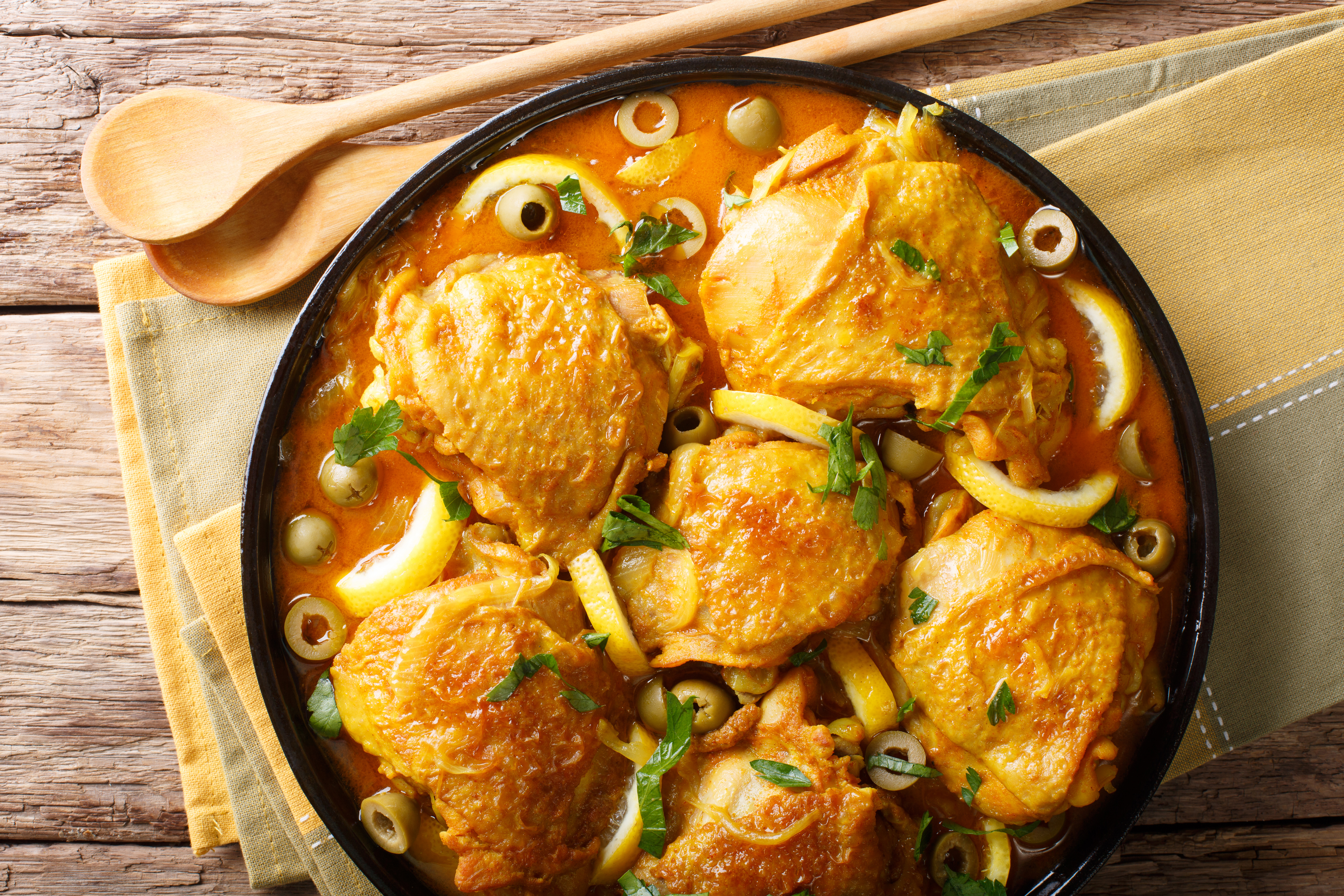 Tajine de poulet à la marocaine