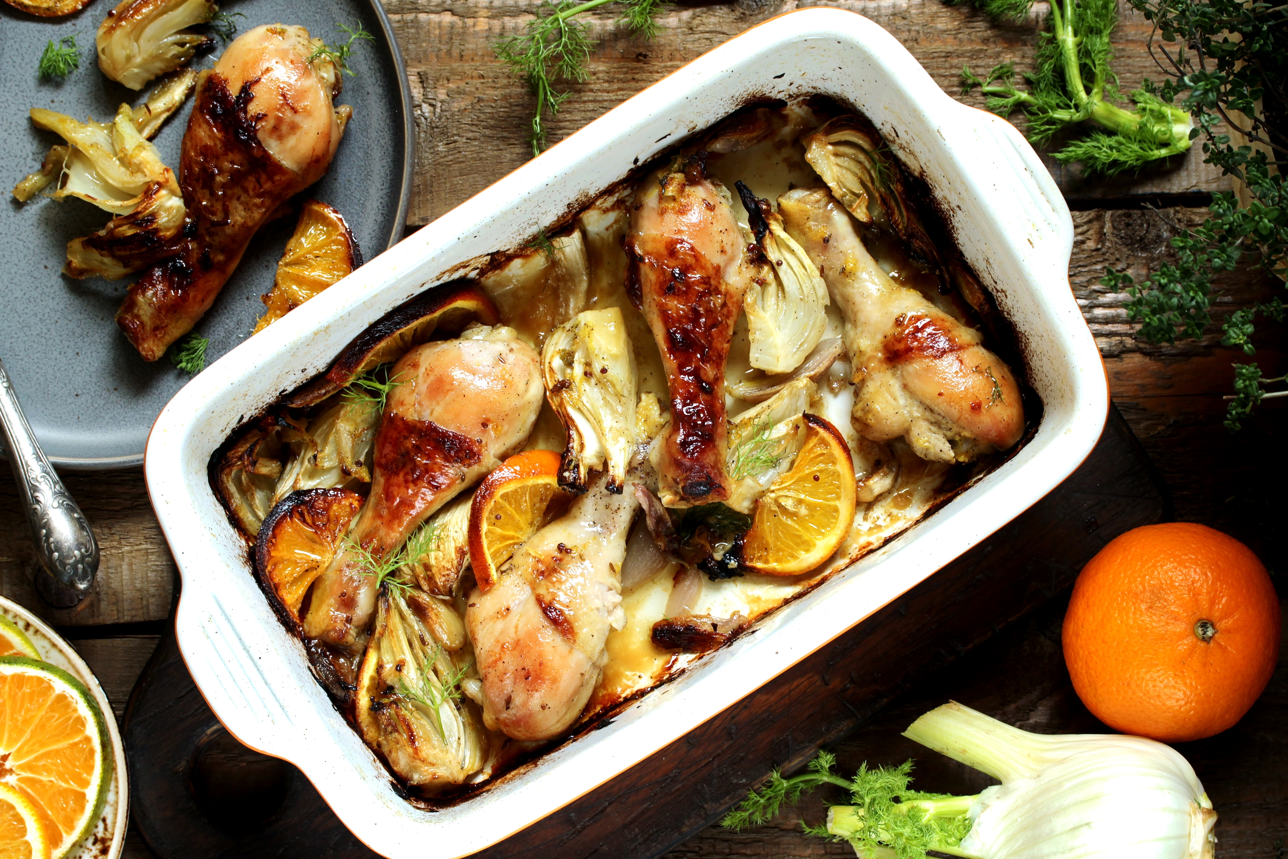 Poulet au fenouil