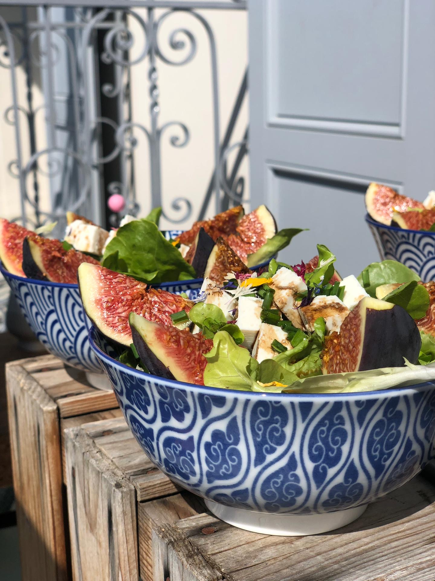 La salade ensoleillée