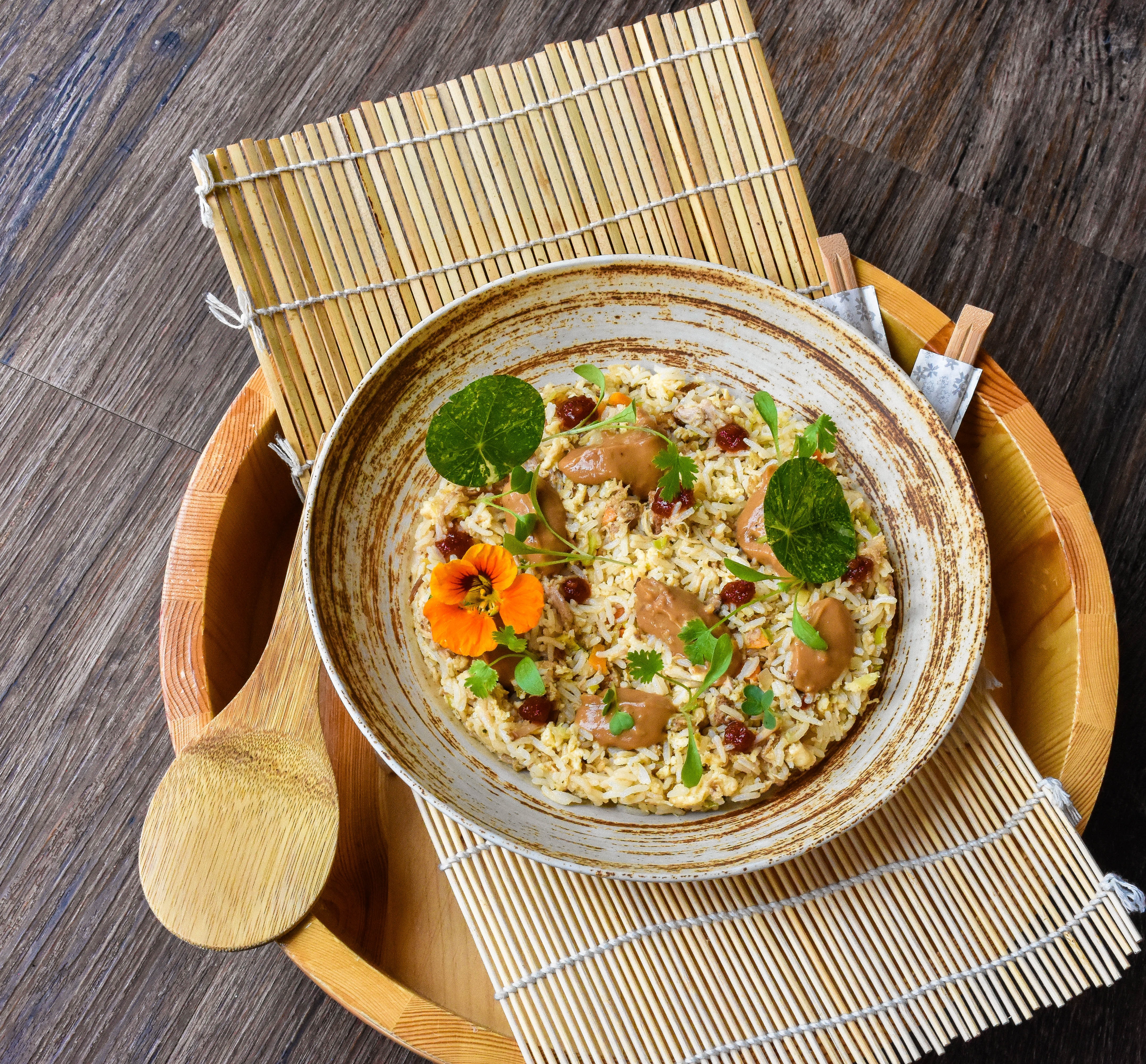 Riz à la sauce cacahuète