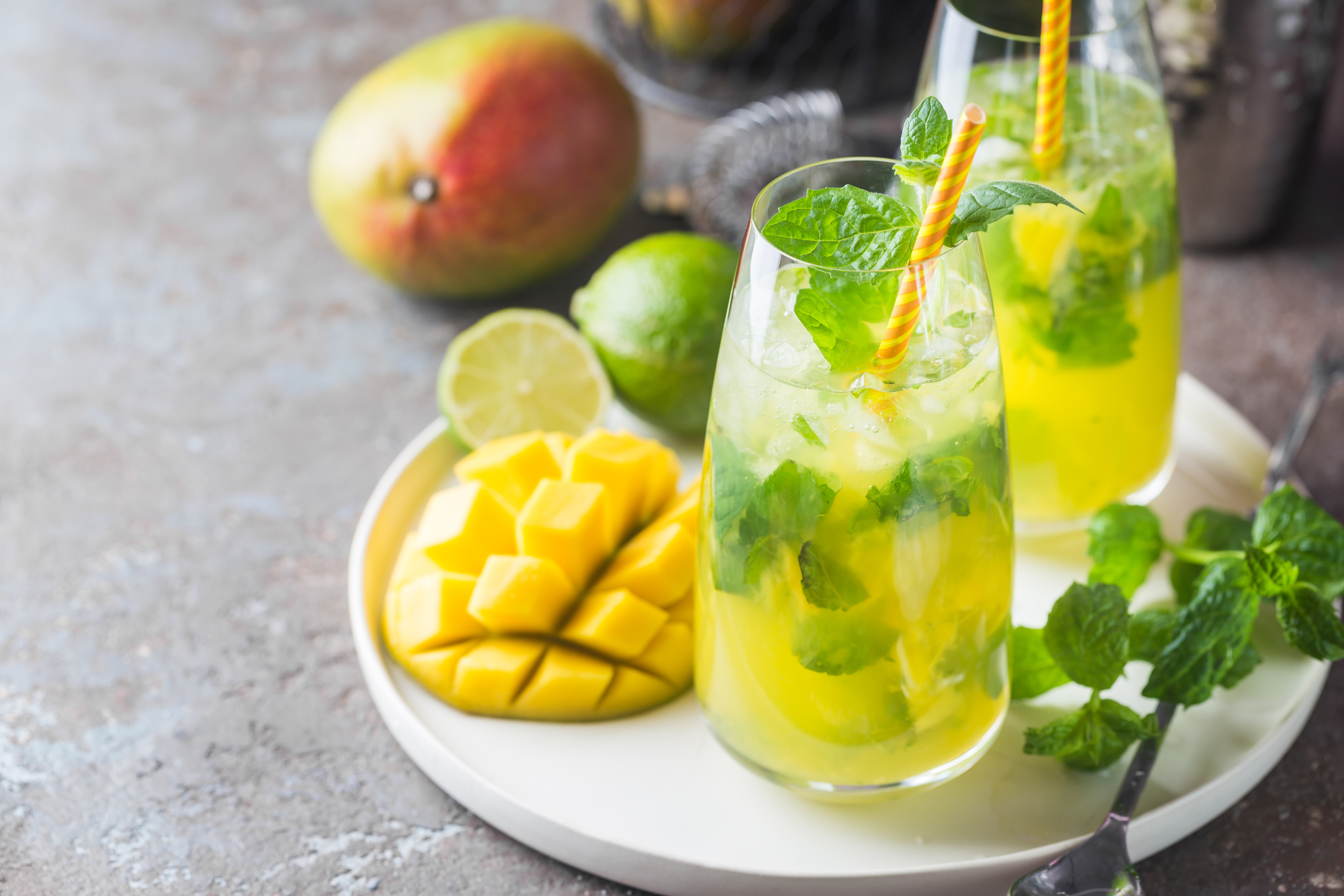 Limonade à la mangue