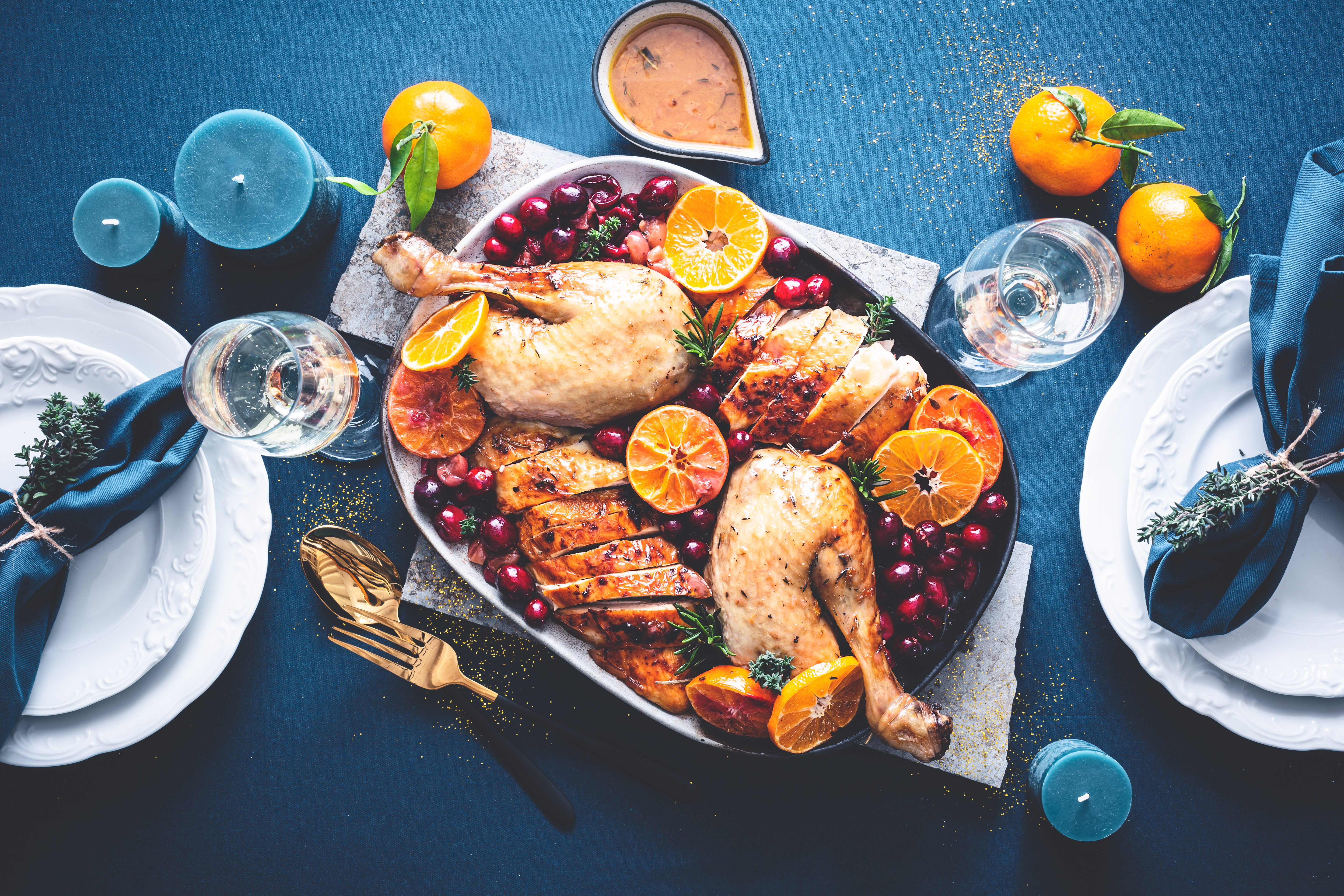 Poulet à la clémentine 