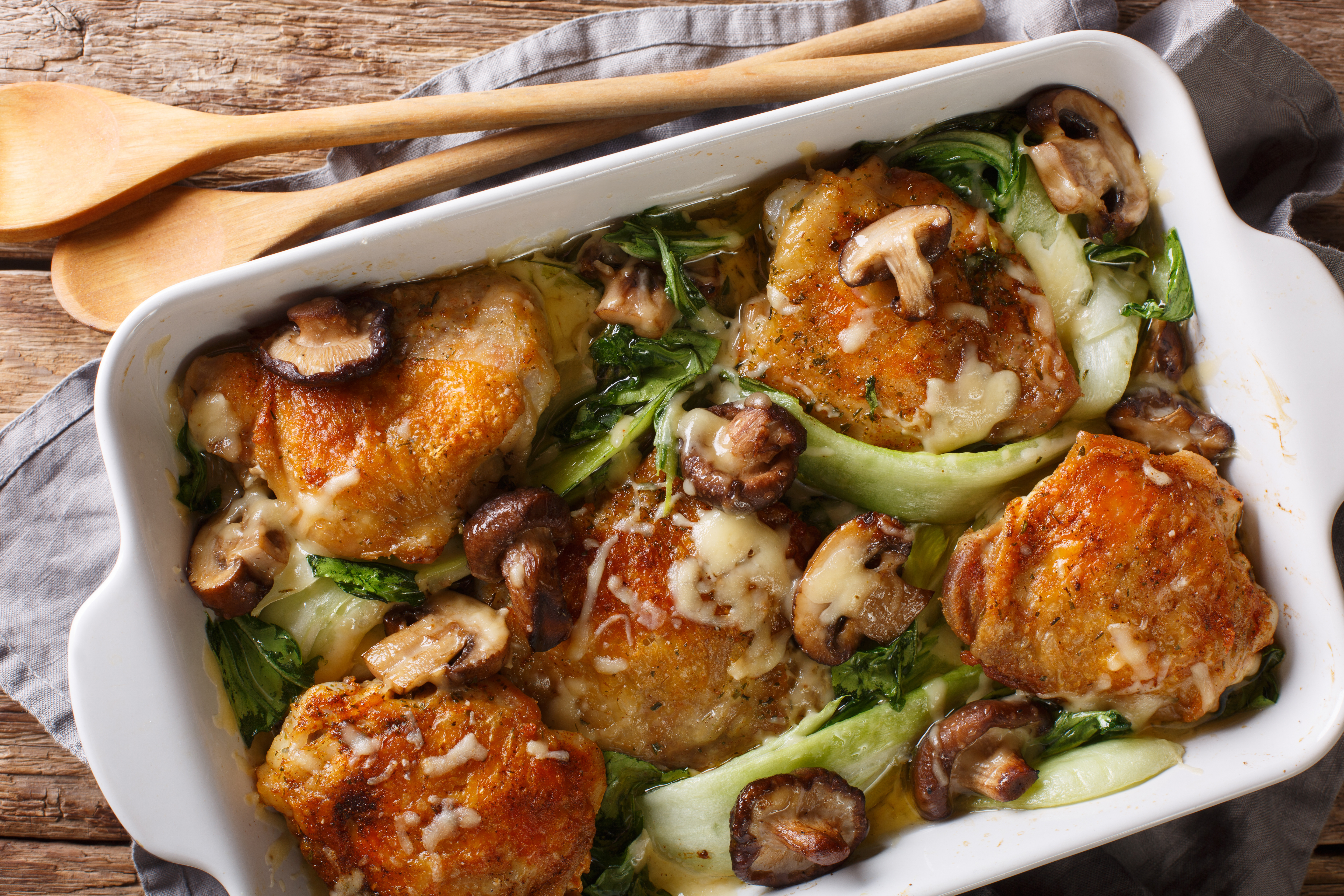 Poulet aux légumes