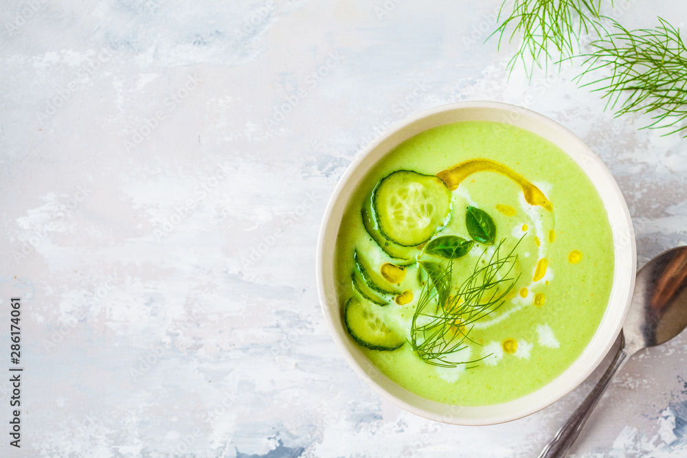 Gaspacho de concombre