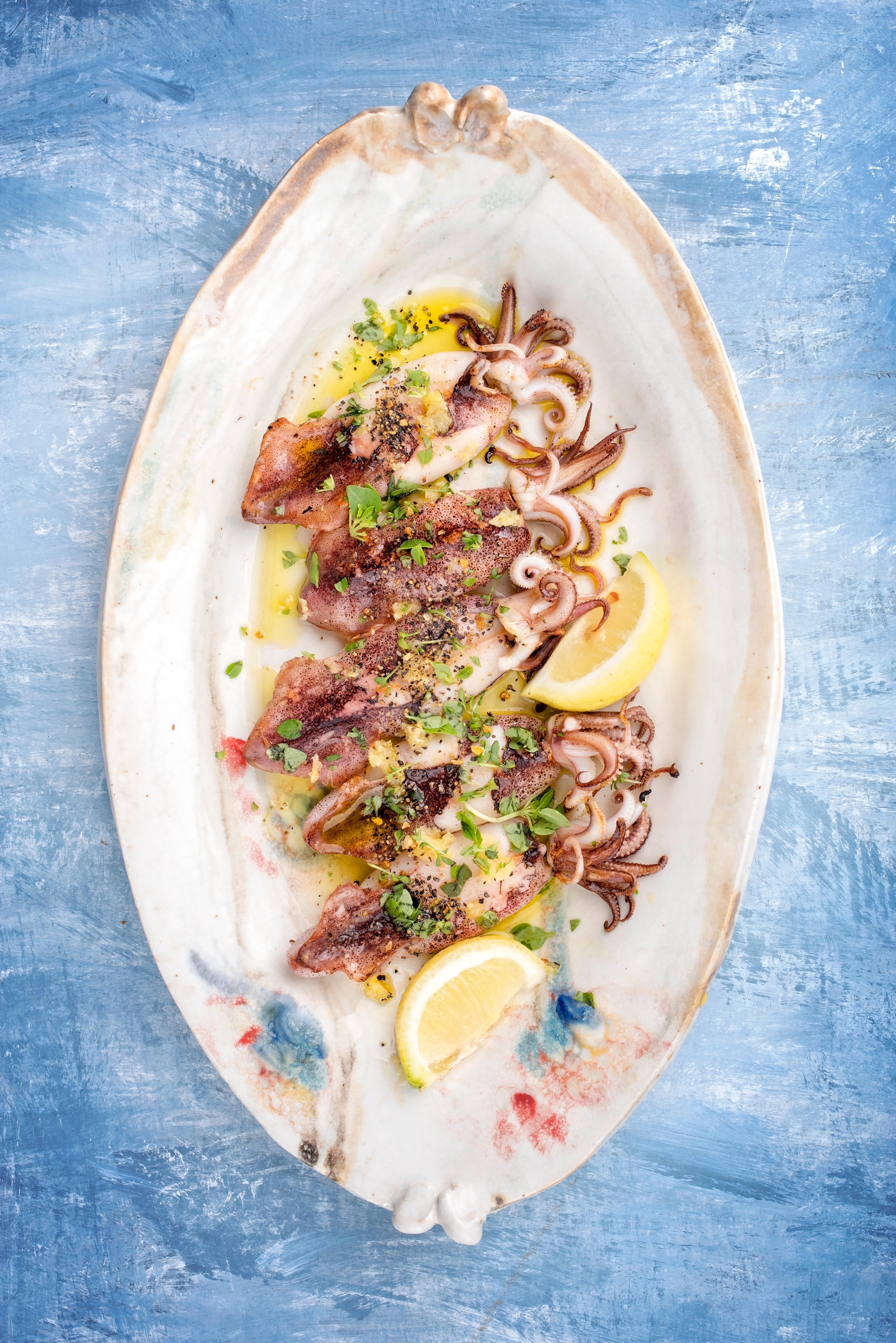 Calamaretti au citron