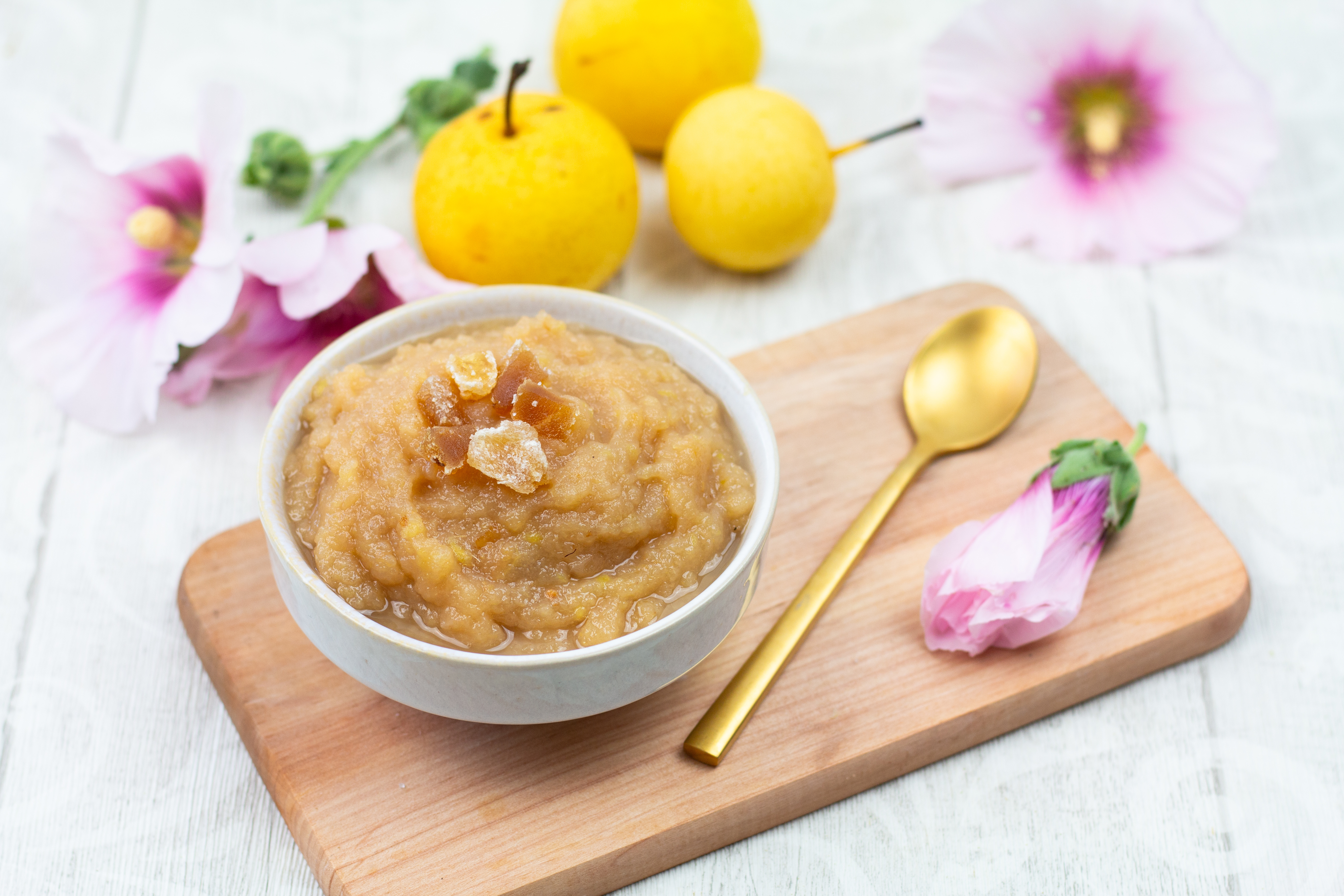 Compote de pommes maison
