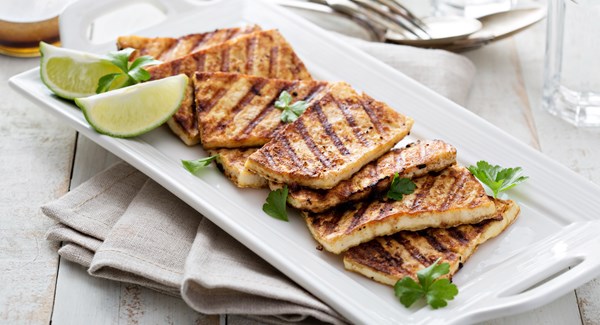 Tofu grillé au citron vert