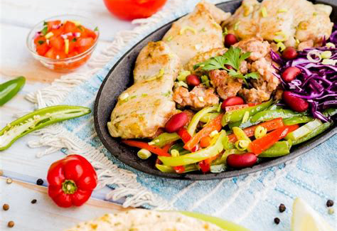 Poulet grillé aux légumes méditerranéens